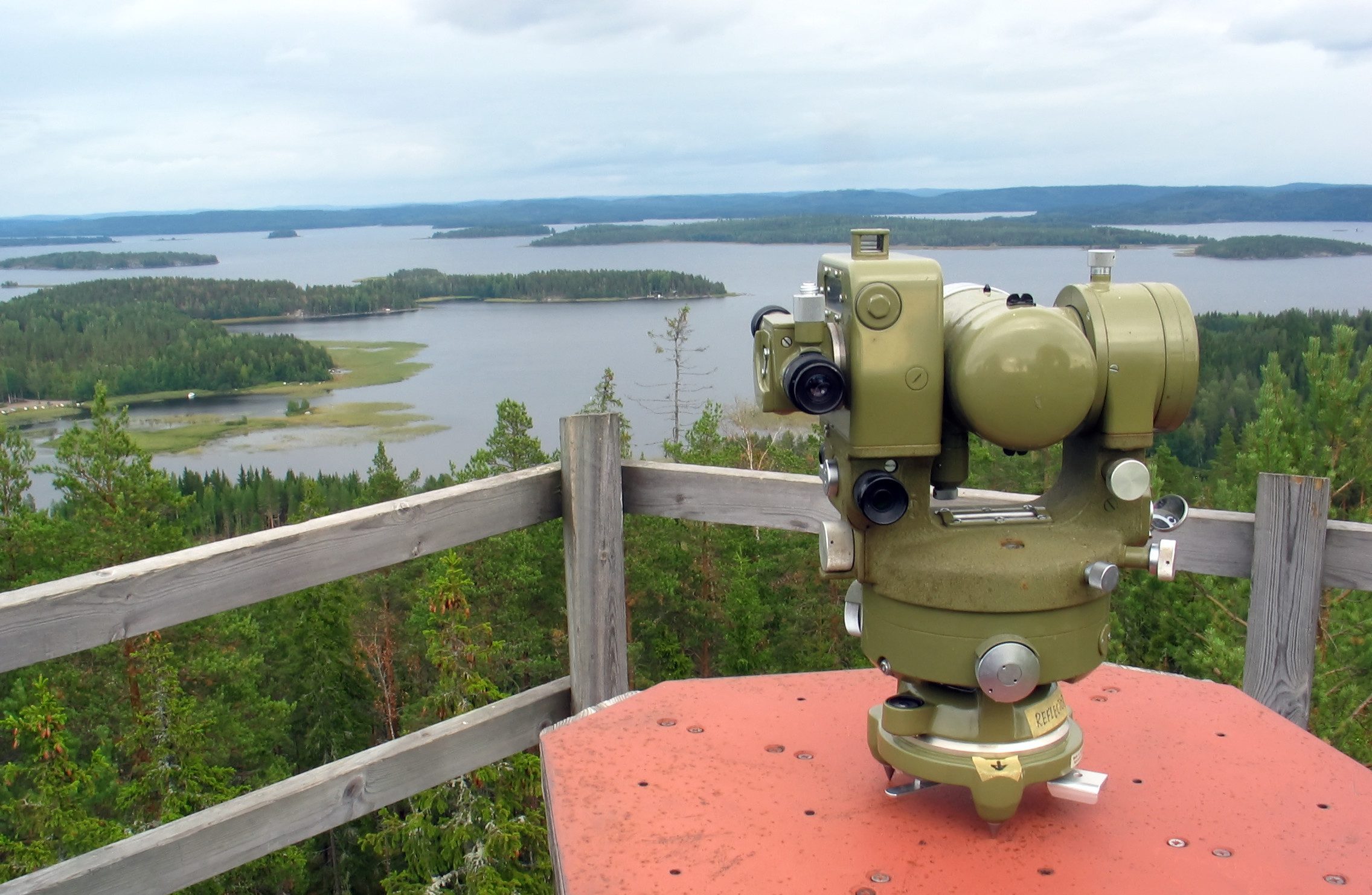 Kern DKM3  teodoliitti Puolakka, kuva Markku Poutanen