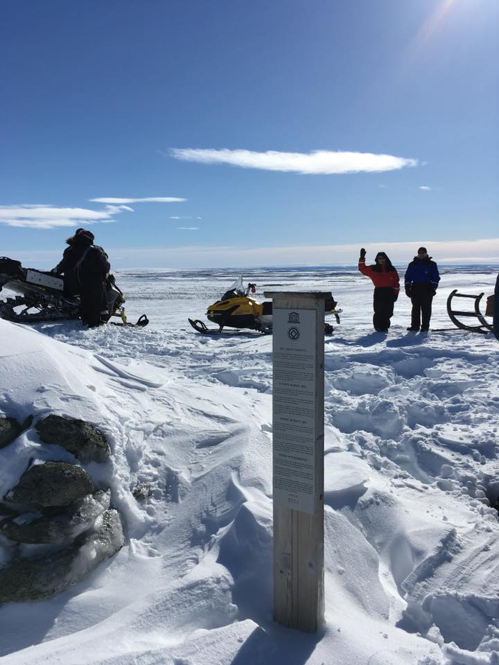 Struve Meridianbåge i Stuorrahanoaivi