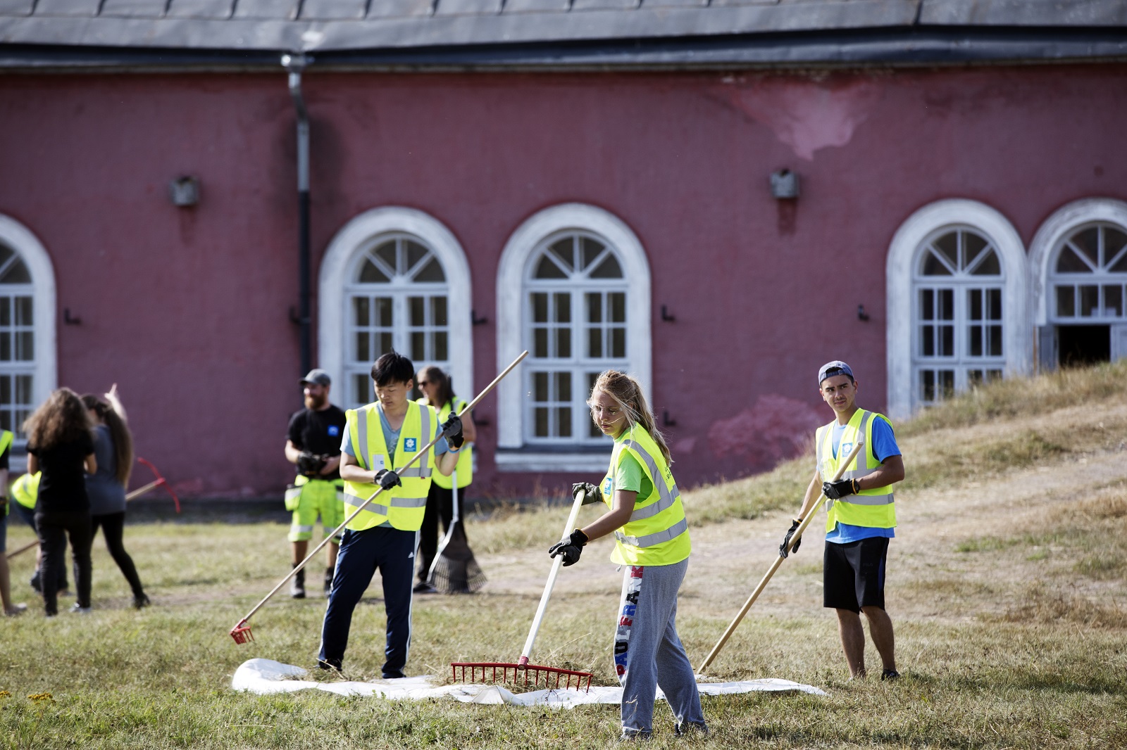 WHV leiri Suomenlinnassa kuva Susanna Kekkonen