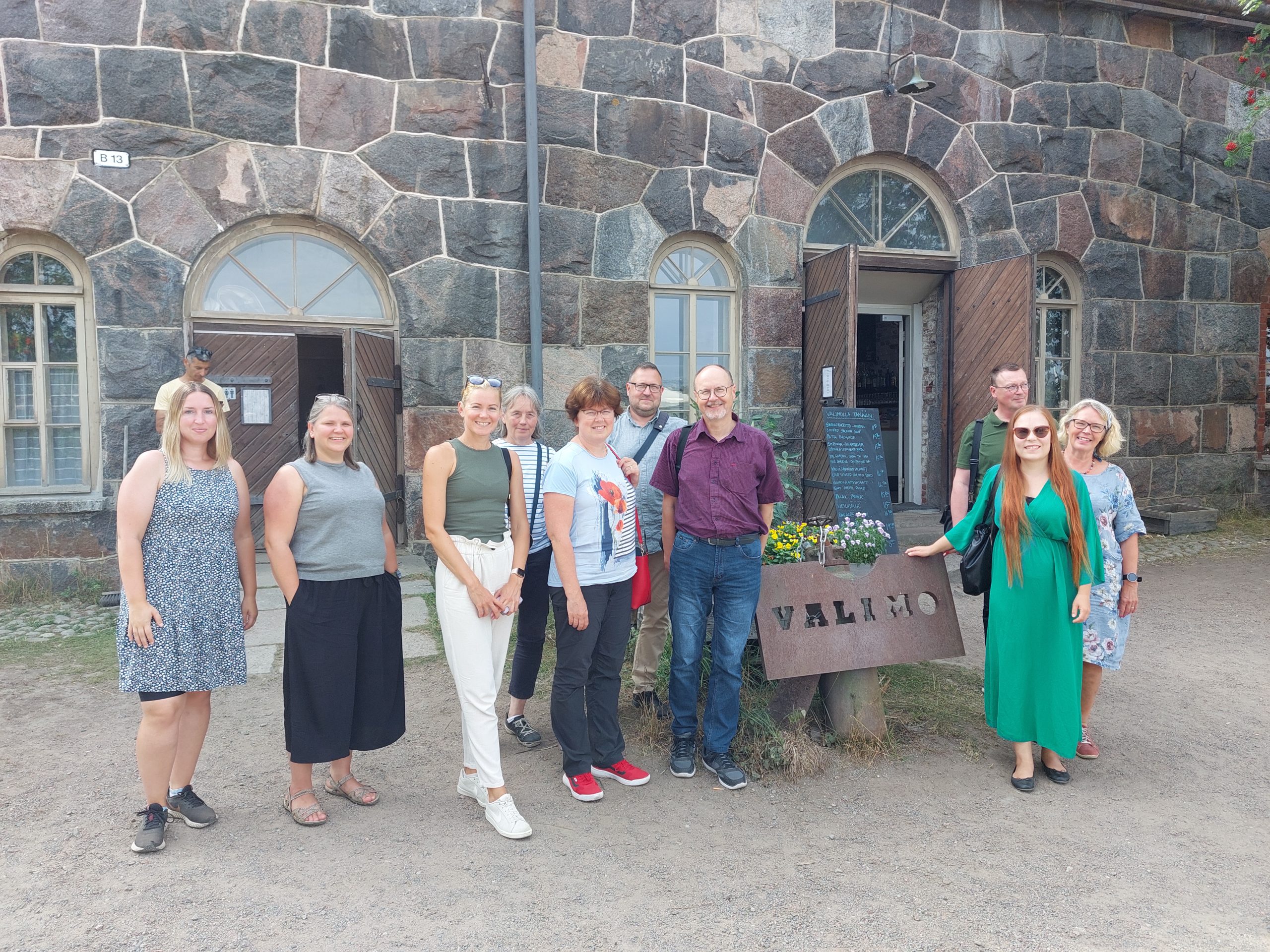 Yhteistyotapaaminen Suomenlinnassa 18.8.2022